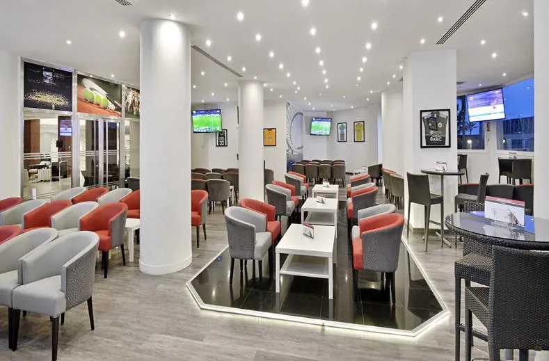 Lounge in het hotel